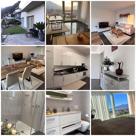 Moderno Bilocale Vista Maggiore Gordola